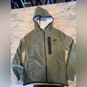 Youth Large Nike Sportswear Tech Fleece Full-Zip Hoodie